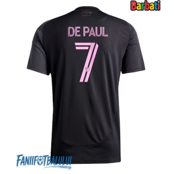 Inter Miami Rodrigo De Paul #7 Tricou Fotbal Replică 2025-26 Barbati Deplasare